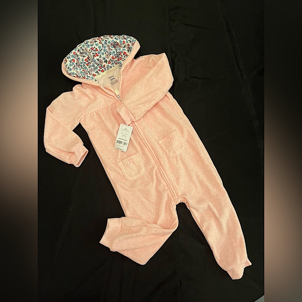Carter’s - Velour Jumpsuit | New